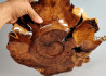 Handcrafted Wooden Bowl Russian Olive Burl Wood